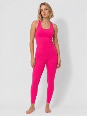 lululemon athletica Bright Pink Racerback Tank